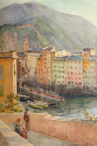 El puerto de Camogli, c1910 de Walter Frederick Roofe Tyndale