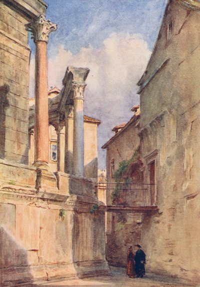 Mausoleo de Spalato (litografía en color) de Walter Frederick Roofe Tyndale