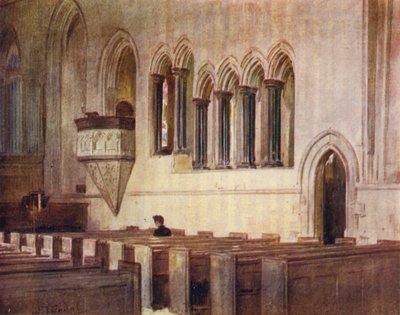 El Nuevo Bosque: Iglesia de Beaulieu, anteriormente el Refectorio de la Abadía de Beaulieu de Walter Frederick Roofe Tyndale