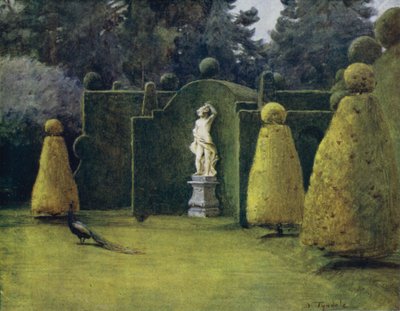 El Nuevo Bosque: Bowling Green en Brokenhurst Park de Walter Frederick Roofe Tyndale