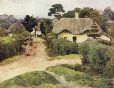 El Nuevo Bosque: Furzy Lodge, cerca de Beaulieu de Walter Frederick Roofe Tyndale