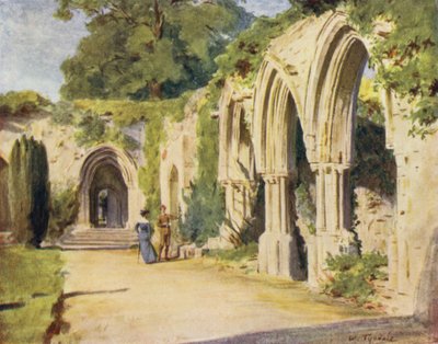 El Nuevo Bosque: Los Claustros, Abadía de Beaulieu de Walter Frederick Roofe Tyndale