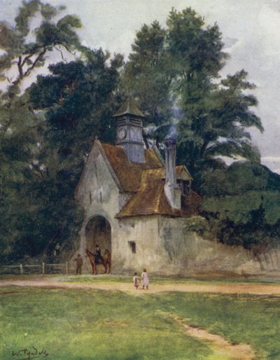 El Nuevo Bosque: La puerta, Palacio de Beaulieu de Walter Frederick Roofe Tyndale