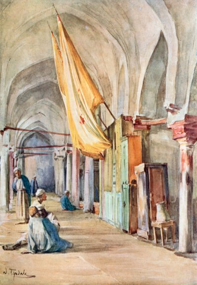 Santuario de Sakhlun, Rosetta (litografía en color) de Walter Frederick Roofe Tyndale