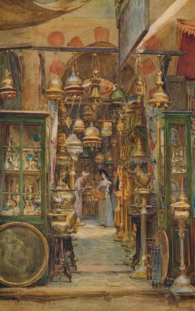 La tienda de Nassan, c. 1905, 1912 de Walter Frederick Roofe Tyndale