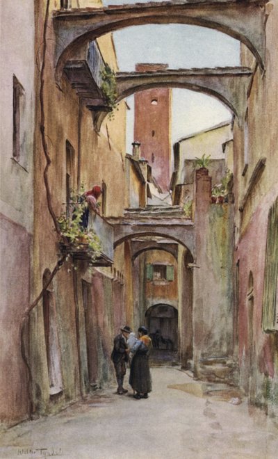 Via Deglio Speddale, Noli, Italia de Walter Frederick Roofe Tyndale