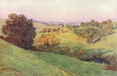 Wessex: Bathford, Somerset (litografía en color) de Walter Frederick Roofe Tyndale