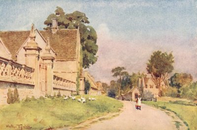 Wessex: Claverton Manor, cerca de Bath (litografía en color) de Walter Frederick Roofe Tyndale