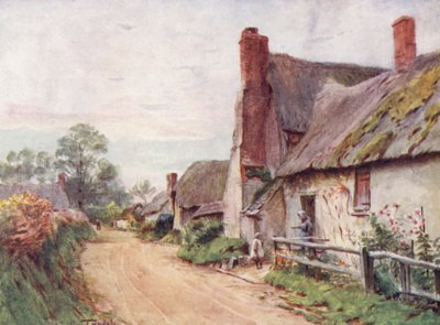 Wessex: Cottage at Incleton, near Dorchester (litografía en color) de Walter Frederick Roofe Tyndale