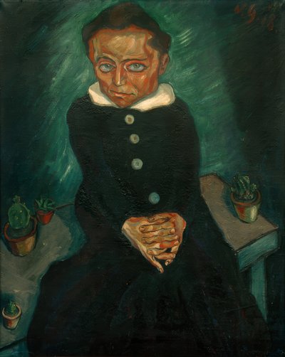 La dama de los cactus de Walter Gramatte
