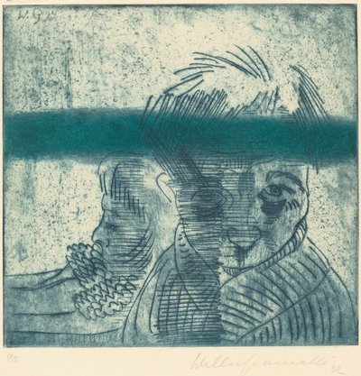 Das Paar, 1922 de Walter Gramatte