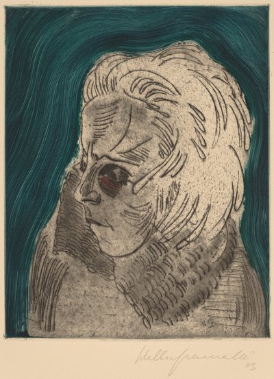 Mujer cansada, Sonia Gramatté, 1923 de Walter Gramatte
