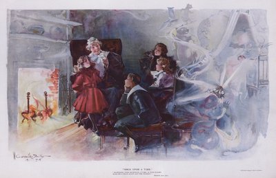 Érase una vez: Abuela contando una historia a sus nietos de Walter Granville Smith
