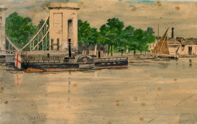Cadogan Pier Chelsea de Walter Greaves