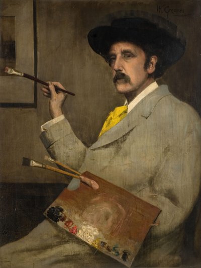 Retrato del artista de Walter Greaves