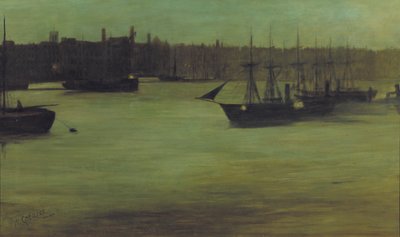 La piscina de Londres, c1866-1899 de Walter Greaves