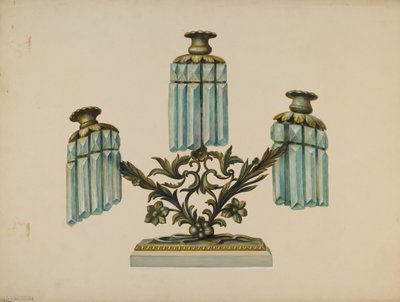 Candelabro, c. 1938 de Walter Hochstrasser