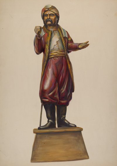 Figura de Tienda de Cigarros, c. 1937 de Walter Hochstrasser
