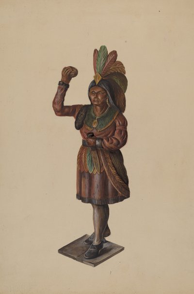 Indio de tienda de cigarros de Walter Hochstrasser