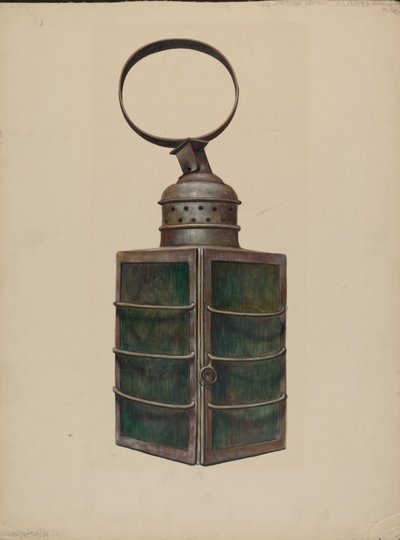 Linterna, c. 1938 de Walter Hochstrasser