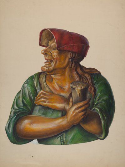 Figura de taberna, c. 1937 de Walter Hochstrasser