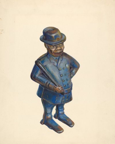 Banco de juguete: Policía, c. 1939 de Walter Hochstrasser