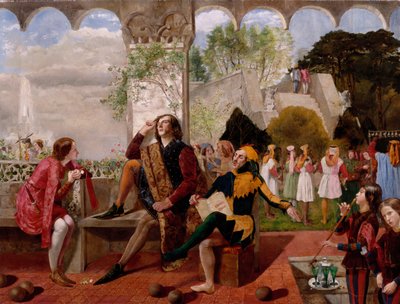 Noche de Reyes, Acto II, Escena IV de Walter Howell Deverell