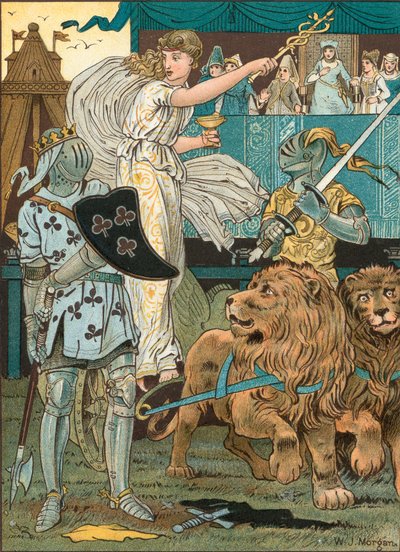 Una dama brillante y hermosa, y de raza angélica de Walter Jenks Morgan