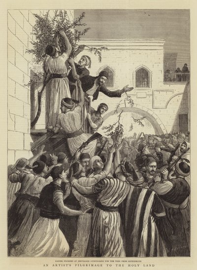 Peregrinación de un Artista a Tierra Santa de Walter Jenks Morgan