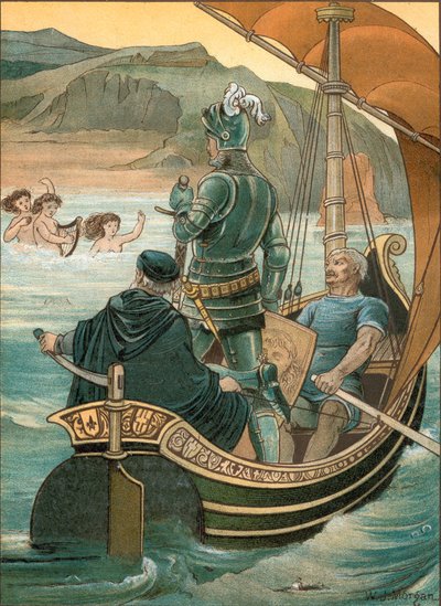 Este es el Puerto de Descanso del Trabajo Agitado de Walter Jenks Morgan
