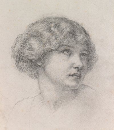 Cabeza de una niña de Walter John Knewstub