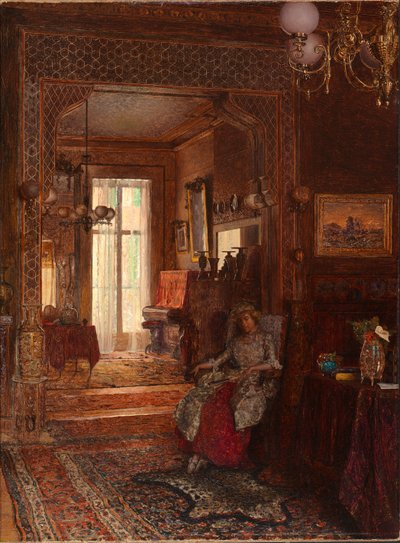 Interior De Forest, 1878 de Walter L. Palmer
