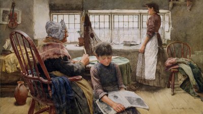 Recuerdos, 1885 de Walter Langley