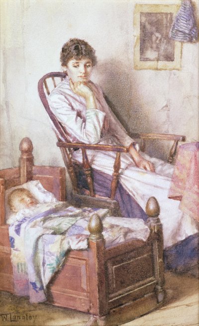 El ídolo rosado de su soledad de Walter Langley