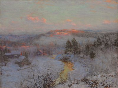 Invierno menguante de Walter Launt Palmer