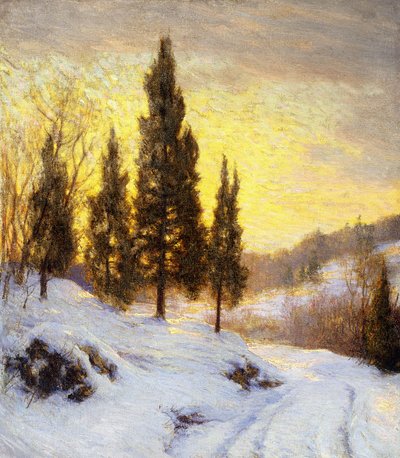 Atardecer de Invierno de Walter Launt Palmer