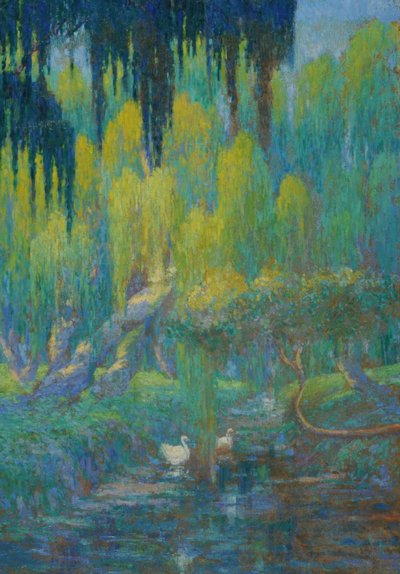 Paisaje (óleo sobre lienzo) de Walter Navazio de