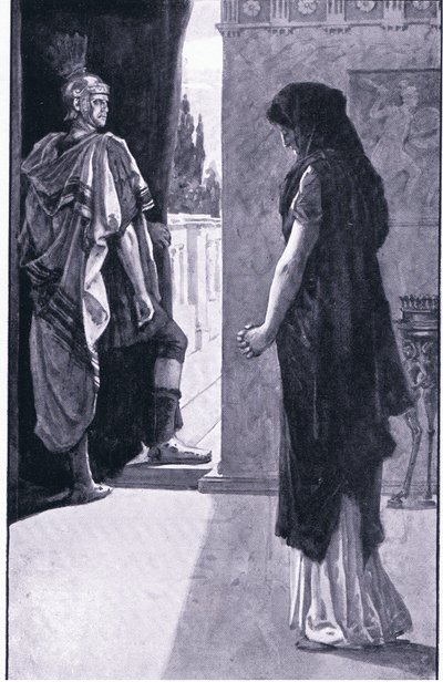 Antonio y Octavia de Walter Paget