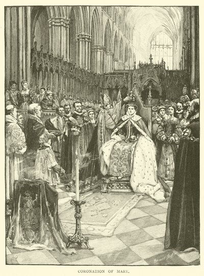 Coronación de María de Walter Paget