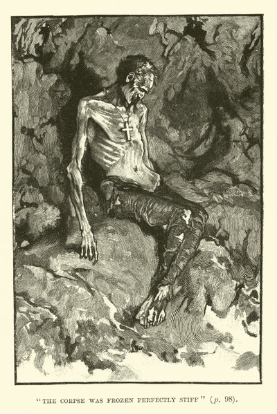 Ilustración para Las minas del rey Salomón de H. Rider Haggard de Walter Paget