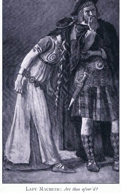 Lady MacBeth: ¿Estás asustada? de Walter Paget