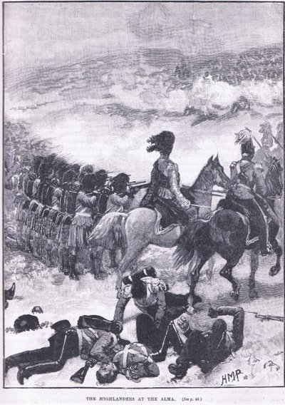 Los montañeses en Alma 1854 d.C. de Walter Paget