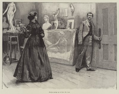 La persecución del bien amado, por Thomas Hardy de Walter Paget
