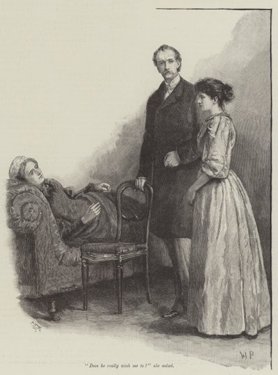 La persecución del bien amado, por Thomas Hardy de Walter Paget
