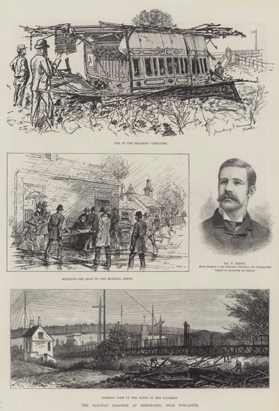El desastre ferroviario en Hexthorpe, cerca de Doncaster de Walter Paget