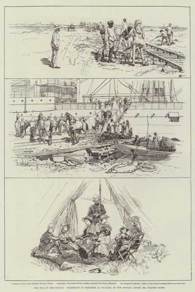 La Guerra en el Sudán de Walter Paget