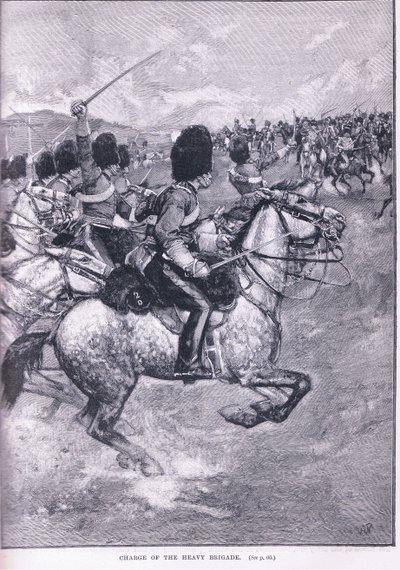La Carga de la Brigada Pesada de Walter Paget