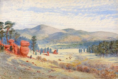En Monument Park, Colorado, 1874 de Walter Paris