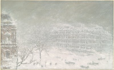 La Gran Tormenta de Nieve de 1899 de Walter Paris