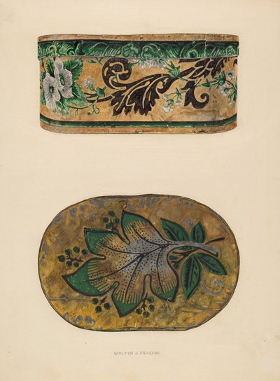 Caja de sombreros, c. 1937 de Walter Praefke